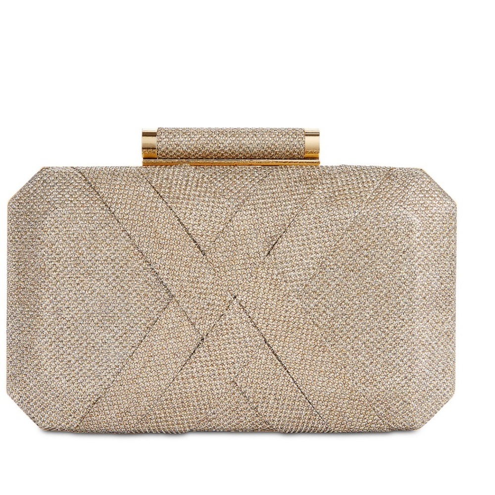 INC International Concepts Lindsay XX
Lurex Clutch.